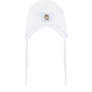 Хлопковая шапка с вышивкой Il Trenino