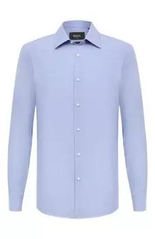 Хлопковая сорочка Boss Camel