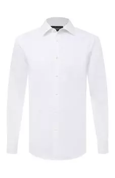 Хлопковая сорочка Boss Camel