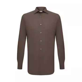 Хлопковая сорочка Brioni