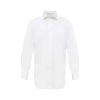 Хлопковая сорочка Brioni