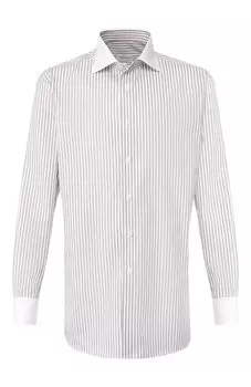 Хлопковая сорочка Brioni