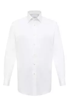 Хлопковая сорочка Brioni