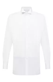 Хлопковая сорочка Brioni