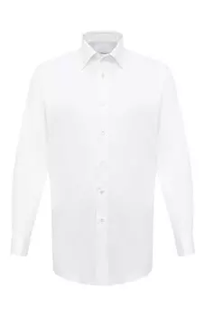 Хлопковая сорочка Brioni