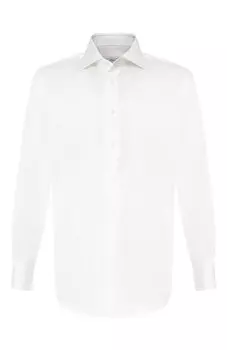 Хлопковая сорочка Brioni