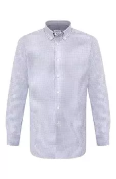 Хлопковая сорочка Brioni