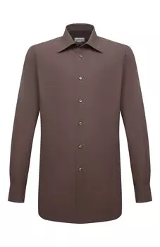 Хлопковая сорочка Brioni