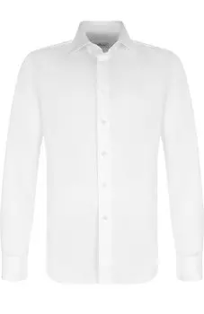 Хлопковая сорочка Brioni