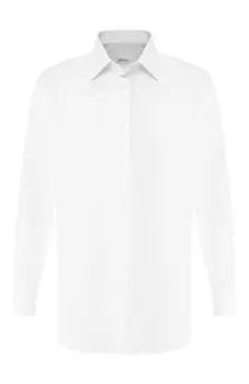 Хлопковая сорочка Brioni