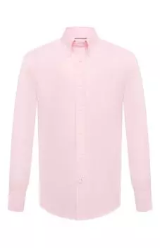 Хлопковая сорочка Brunello Cucinelli