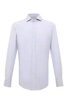 Хлопковая сорочка Brunello Cucinelli
