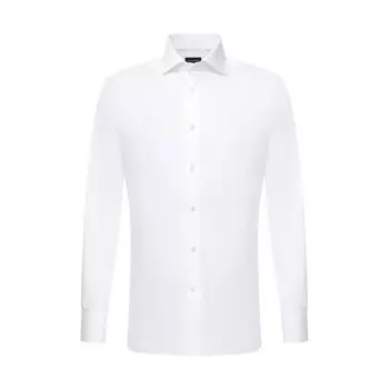 Хлопковая сорочка Ermenegildo Zegna