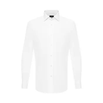 Хлопковая сорочка Ermenegildo Zegna