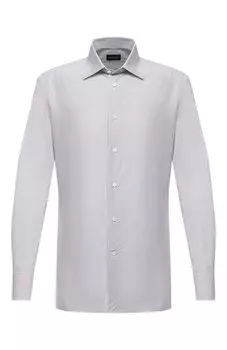 Хлопковая сорочка Ermenegildo Zegna