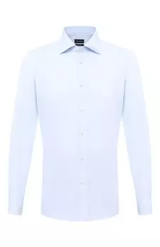 Хлопковая сорочка Ermenegildo Zegna
