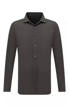 Хлопковая сорочка Ermenegildo Zegna