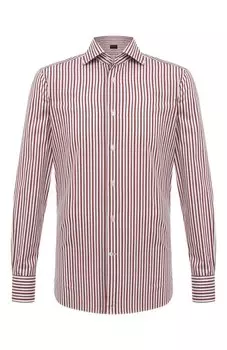 Хлопковая сорочка Ermenegildo Zegna