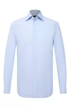 Хлопковая сорочка Ermenegildo Zegna