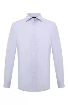 Хлопковая сорочка Ermenegildo Zegna