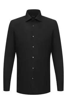 Хлопковая сорочка Ermenegildo Zegna