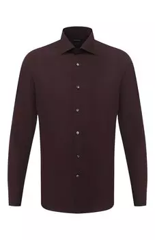 Хлопковая сорочка Ermenegildo Zegna