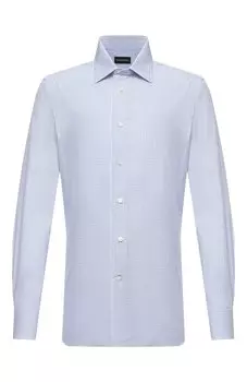 Хлопковая сорочка Ermenegildo Zegna
