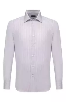 Хлопковая сорочка Ermenegildo Zegna