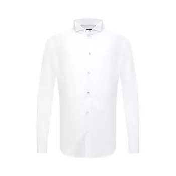Хлопковая сорочка Giorgio Armani