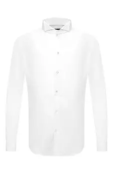 Хлопковая сорочка Giorgio Armani
