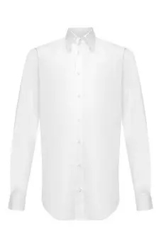 Хлопковая сорочка Giorgio Armani
