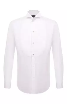 Хлопковая сорочка Giorgio Armani