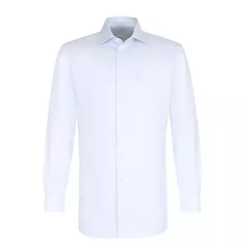 Хлопковая сорочка с воротником акула Brioni