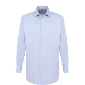 Хлопковая сорочка с воротником акула Brioni