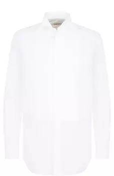 Хлопковая сорочка с воротником бабочка Brioni