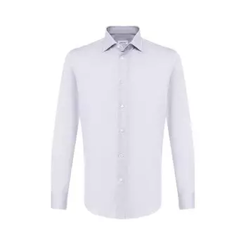 Хлопковая сорочка с воротником кент Brioni