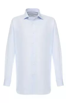 Хлопковая сорочка с воротником кент Brioni