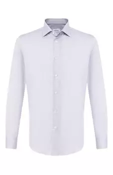 Хлопковая сорочка с воротником кент Brioni