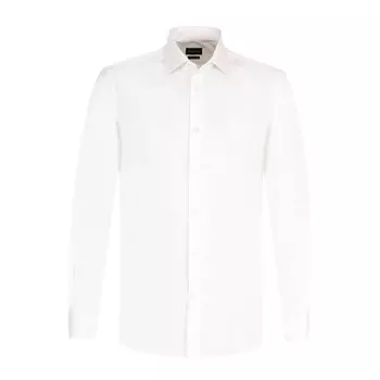 Хлопковая сорочка с воротником кент Ermenegildo Zegna