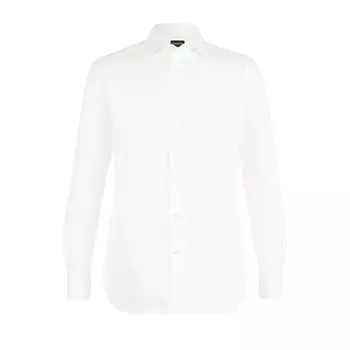 Хлопковая сорочка с воротником кент Ermenegildo Zegna