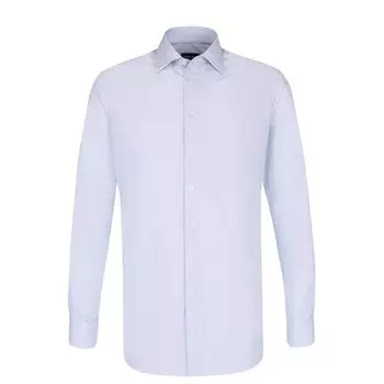 Хлопковая сорочка с воротником кент Giorgio Armani