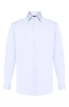 Хлопковая сорочка с воротником кент Giorgio Armani