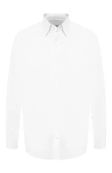 Хлопковая сорочка с воротником кент Zilli