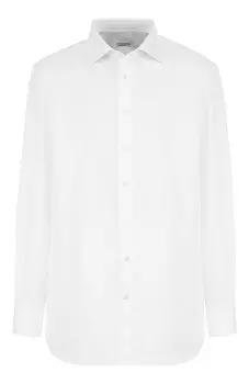 Хлопковая сорочка с воротником кент Zilli