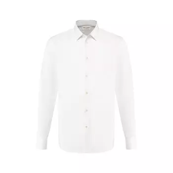 Хлопковая сорочка Saint Laurent