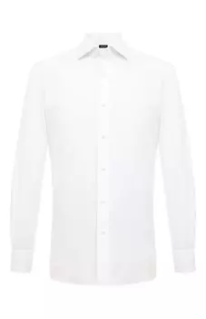 Хлопковая сорочка Zegna