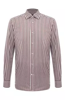 Хлопковая сорочка Zegna