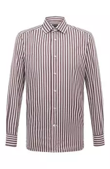 Хлопковая сорочка Zegna