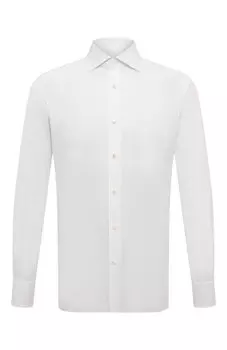 Хлопковая сорочка Zegna