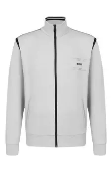 Хлопковая толстовка BOSS Green